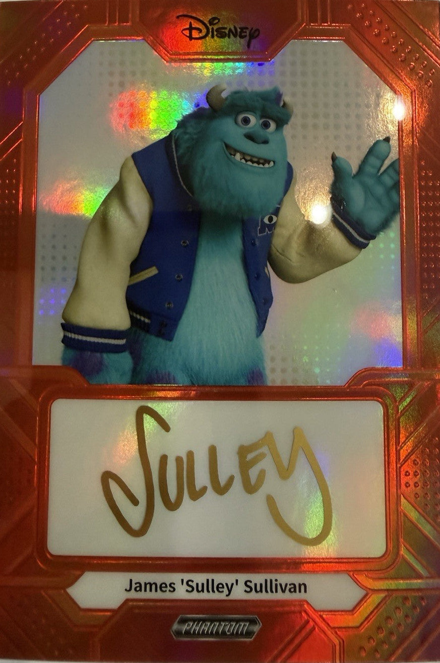 2025 Kakawow Phantom Disney Red Signature Card Sulley /75Monsters, Inc.