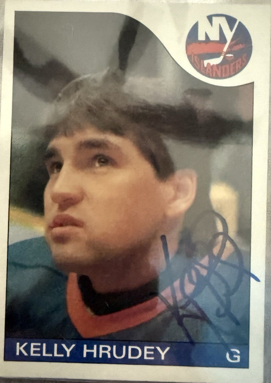 Kelly Hrudey Rookie Card Bgs Auto