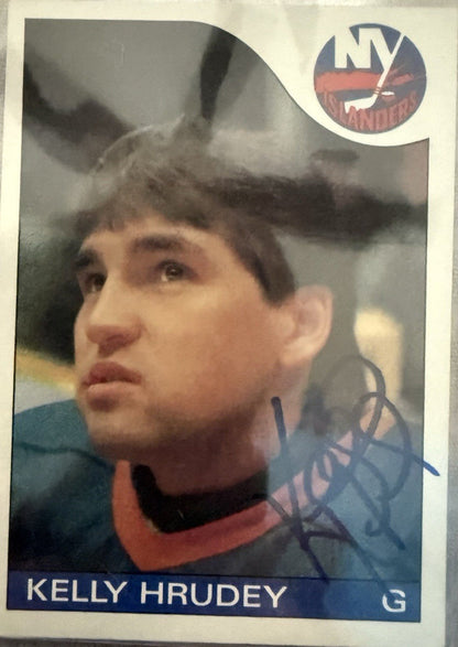 Kelly Hrudey Rookie Card Bgs Auto