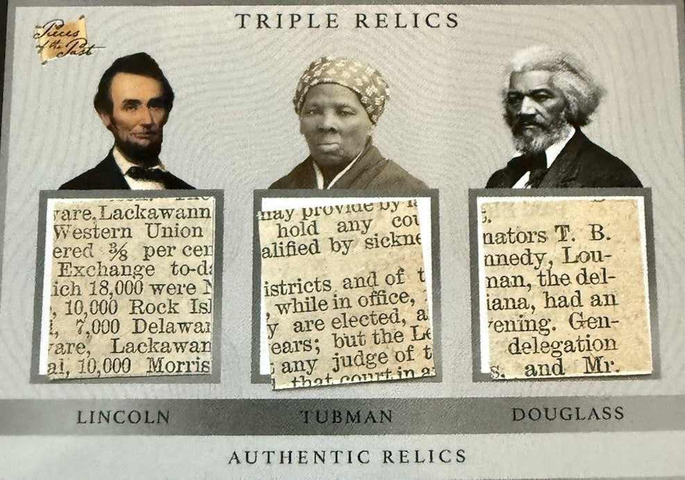 2024 Pieces of The Past - Tubman/Douglass/Lincoln
