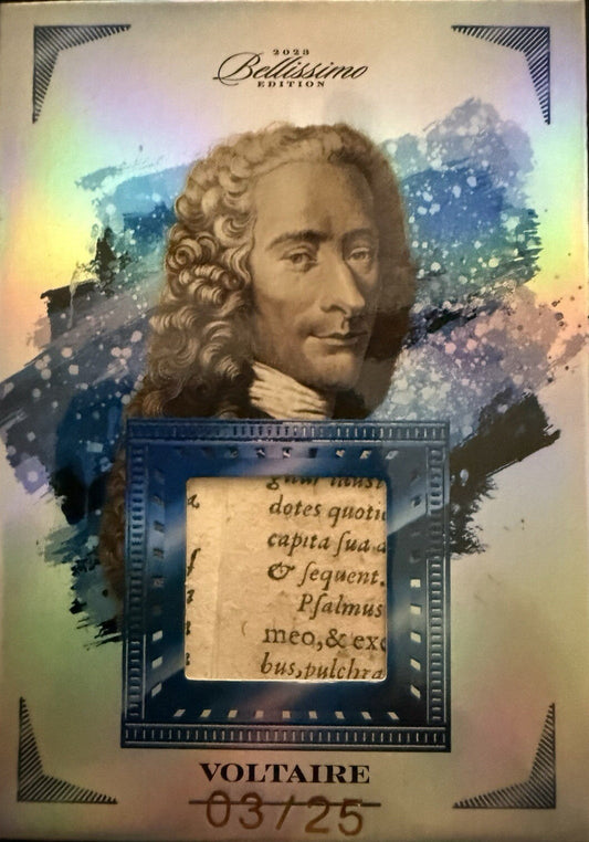 Voltaire Relic. Keepsake Bellissimo Edition /25