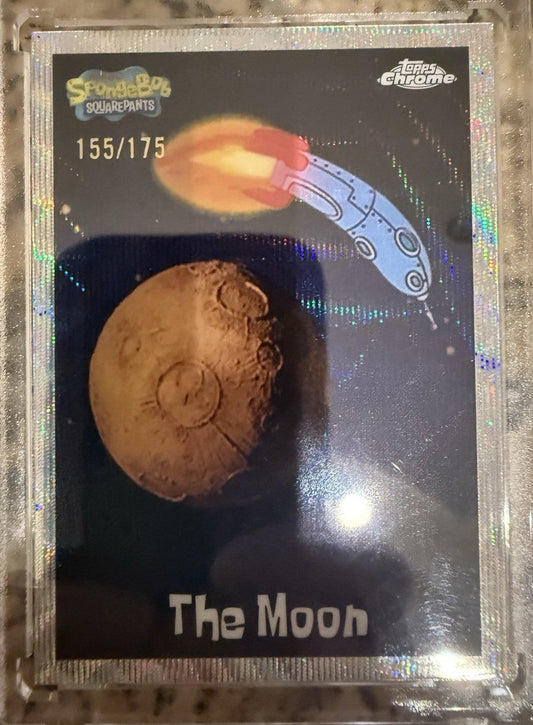 The Moon /175 SpongeBob Topps Chrome