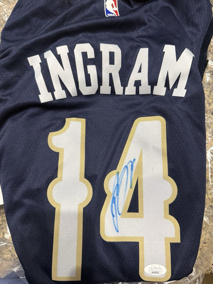 Brandon Ingram New Orleans Pelicans Autographed Jersey JSA Certified
