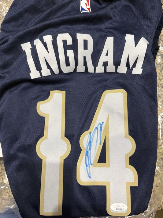 Brandon Ingram New Orleans Pelicans Autographed Jersey JSA Certified