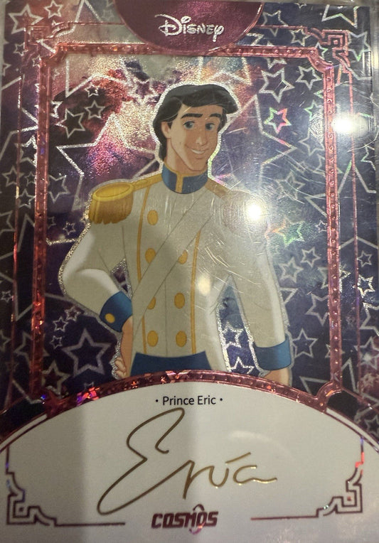 2025 Kakawow COSMOS Disney Prince Eric Signature Auto Star /100