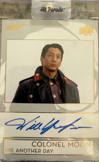 2019 James Bond Collection Die Another Day Will Yun Lee Colonel Moon Auto 0fr5