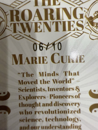 2025 Pieces of the Past Marie Curie /10 Roaring Twenties Minds That Moved World