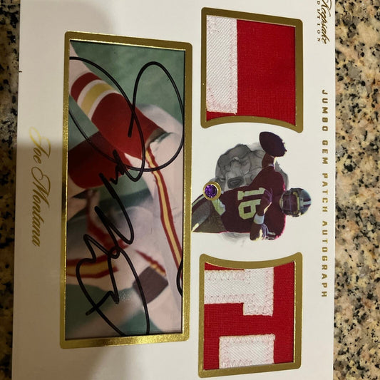 Joe montana gem patch auto