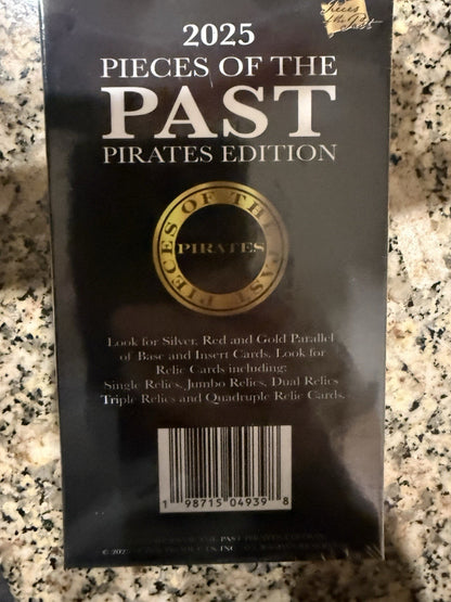 2025 Super Break Pieces of the Past Pirates Edition Hobby Box. Factory Sealed!