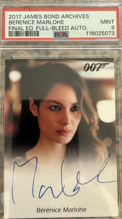 James Bond Archives 2017 Final Ed. Auto Autograph Berenice Marlohe as Severine