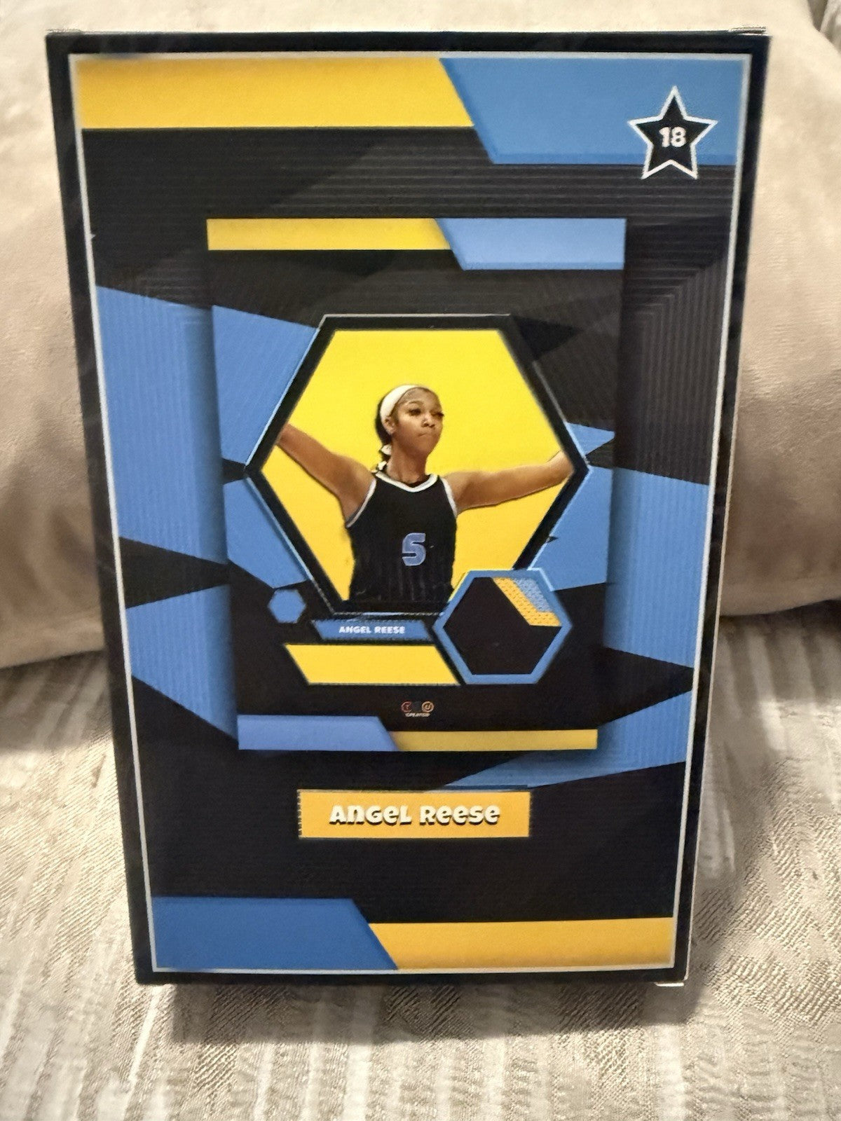 2024 Tru Creator #18 Angel Reese 5×7 Jumbo Patch Card