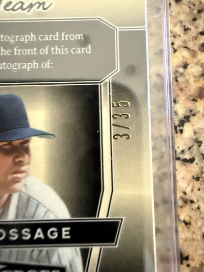GOOSE GOSSAGE 2025 LEAF SPORTS HEROES ALL DECADE TEAM SILVER CRYSTAL AUTO /35
