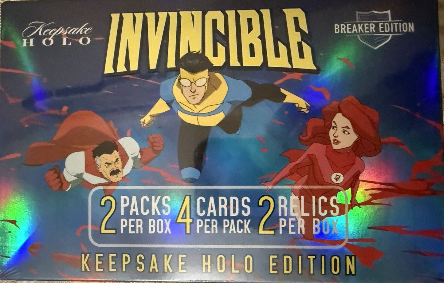 2025 Keepsake Invincible Season 1 Holo Breaker Box - Available Now!