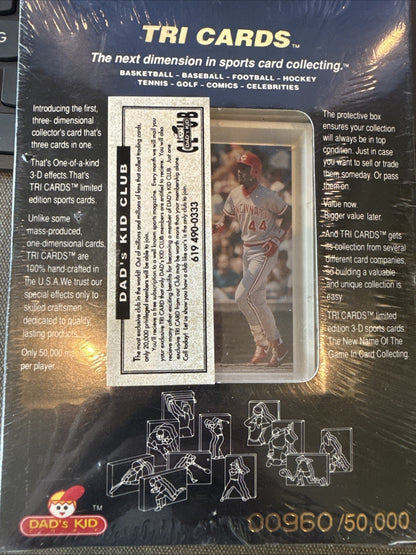 Tri Cards Collector's Series Dad's Kid Barry Larkin
