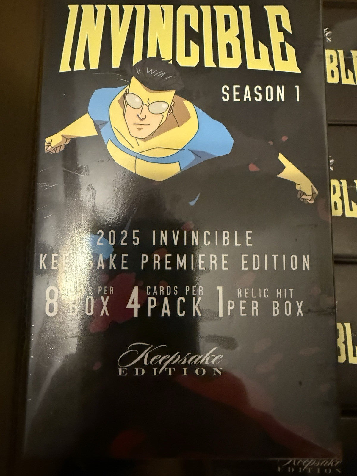 KEEPSAKE INVINCIBLE 1ST EDITION SEASON 1 8-PACK BLASTER 20-BOX CASE