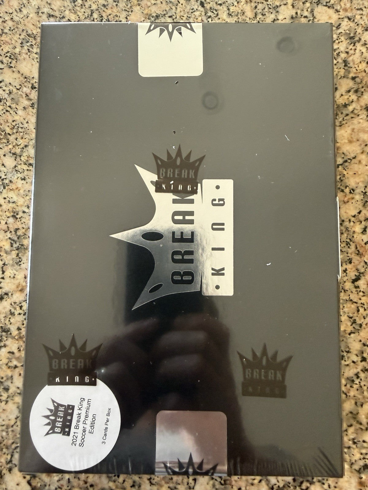 New Sealed 2021 Break King Soccer Premium Hobby Box 3 Cards 900 boxes made