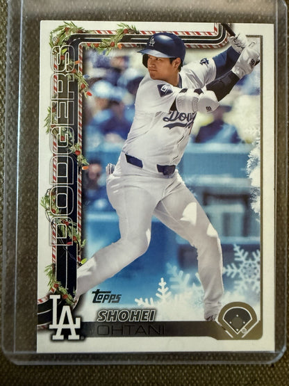 2025 Topps Holiday Shohei Ohtani Los Angeles Dodgers Baseball MLB #H200