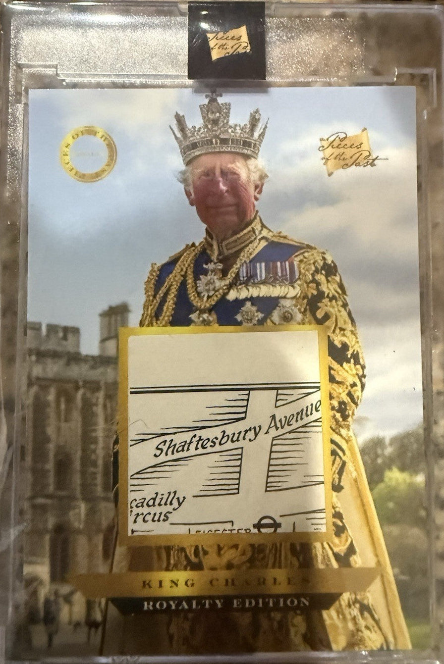 2025 Pieces of the Past Royalty Relic King Charles of England #811
