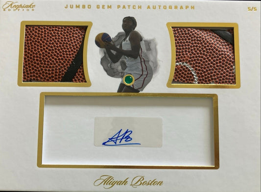 Aliyah Boston jumbo auto