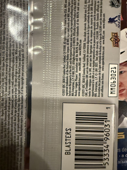 Upper Deck 2020-21 Hockey Extended Series 3 Packs. Young Guns Rookie Cards