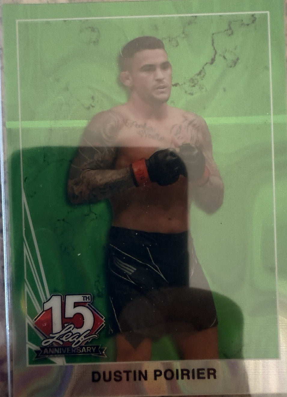 2025 Leaf 15th Anniversary National Convention - Leaf Dustin Poirier 1/1