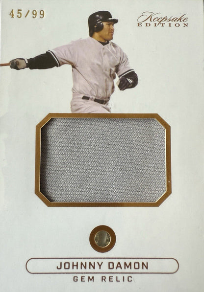 2024 KEEPSAKE EDITION - MULTI-SPORT EDITION - JOHNNY DAMON GEM RELIC   #/99