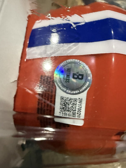 Signed Broncos RANDY GRADISHAR MINI HELMET w/ "hof 24” Orange Crush
