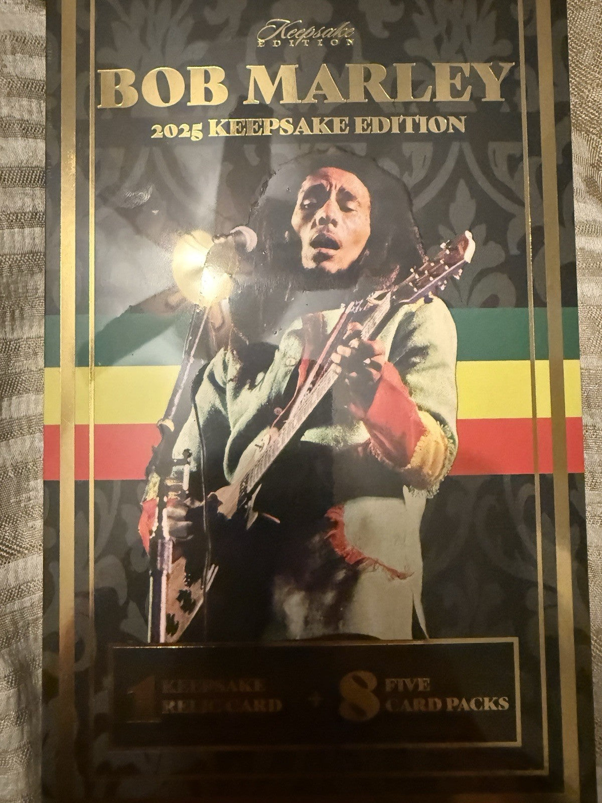 2025 Bob Marley Keepsake Premiere Hobby Edition Box. Hunt for part of his piano!