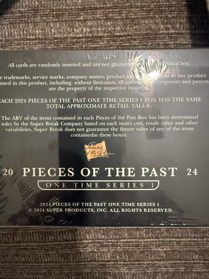 2024 Pieces of the Past One Time Edition Series 1 Box Sealed