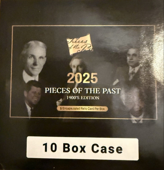 2025 Pieces of the Past 1900's Edition Factory Sealed 10 Box Case