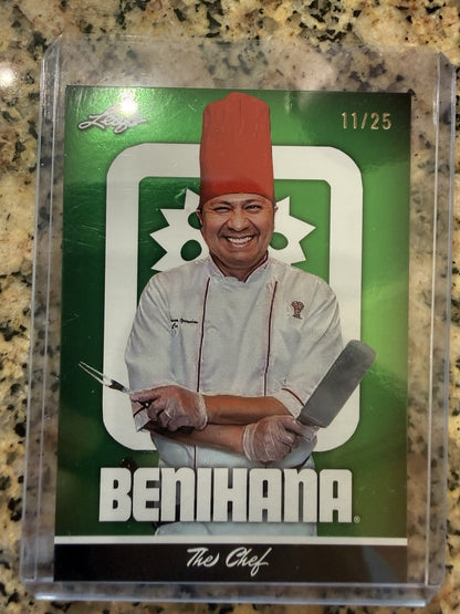 2026 Leaf Benihana The Chef Green /25