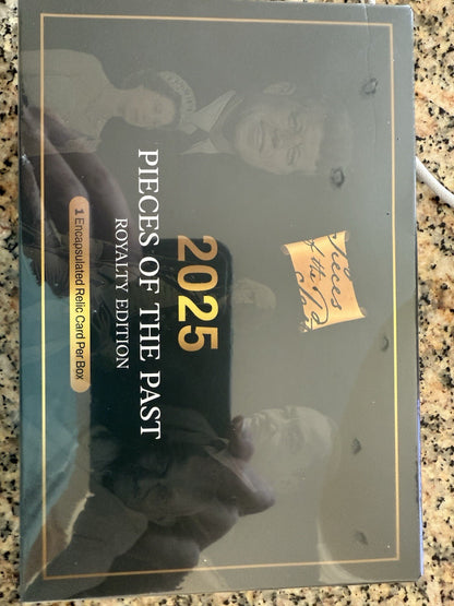2025 Pieces Of The Past Royalty Edition Factory Sealed Hobby Box