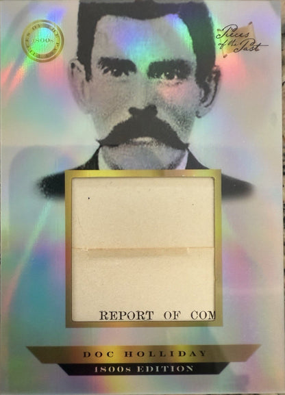 2024 Pieces of the Past 1800's Doc Holliday JUMBO AUTHENTIC HISTORIC RELIC