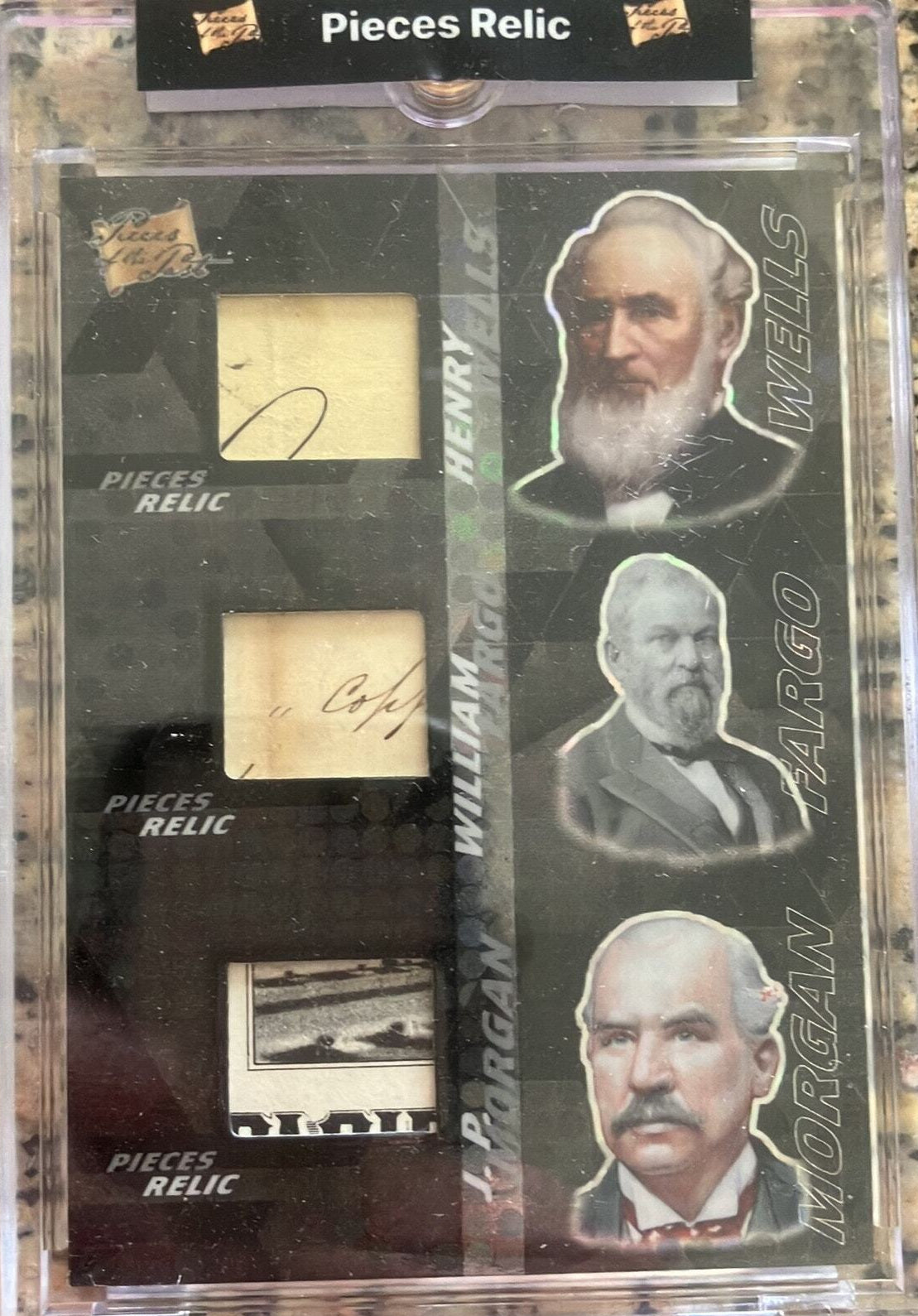 J.P. Morgan/William fargo/Henry wells relic
