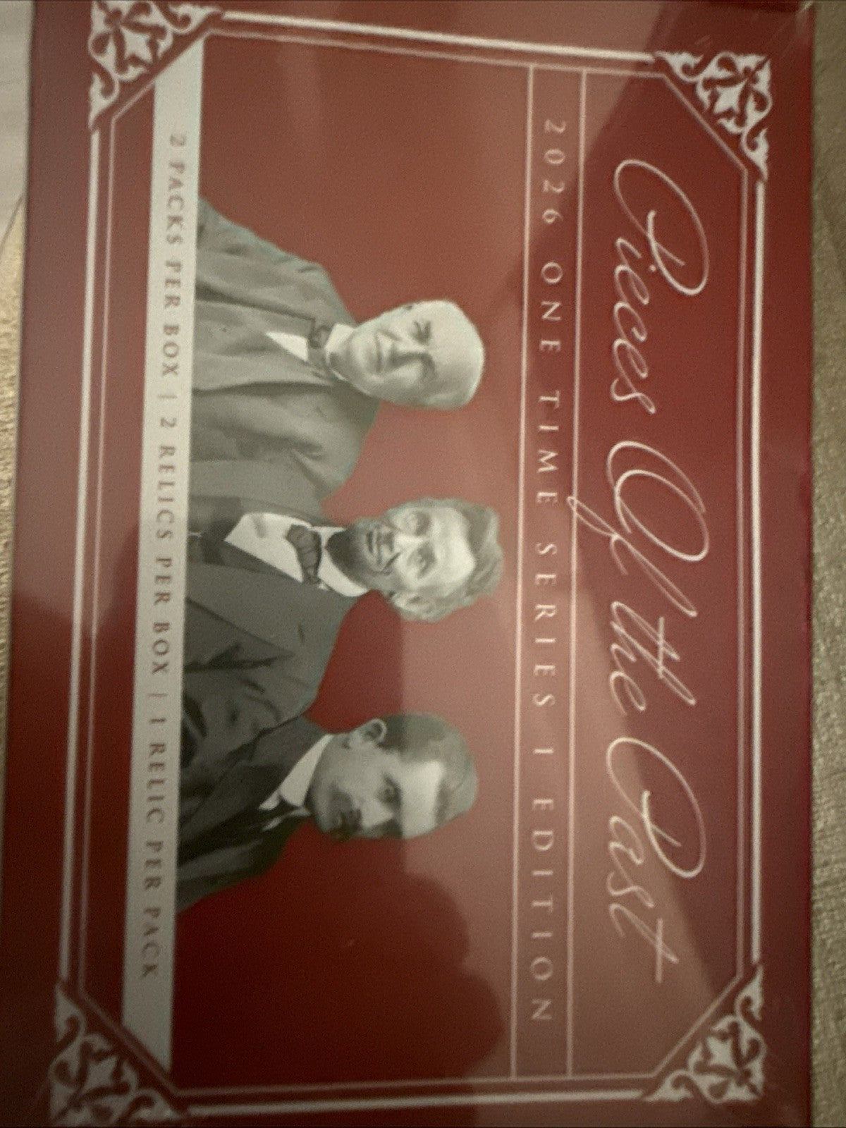 2026 Pieces of the Past One Time Series 1 Edition 5 Hobby Boxes