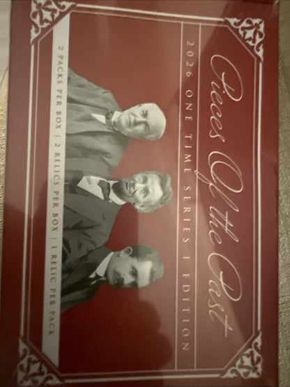 2026 Pieces of the Past One Time Series 1 Edition 5 Hobby Boxes