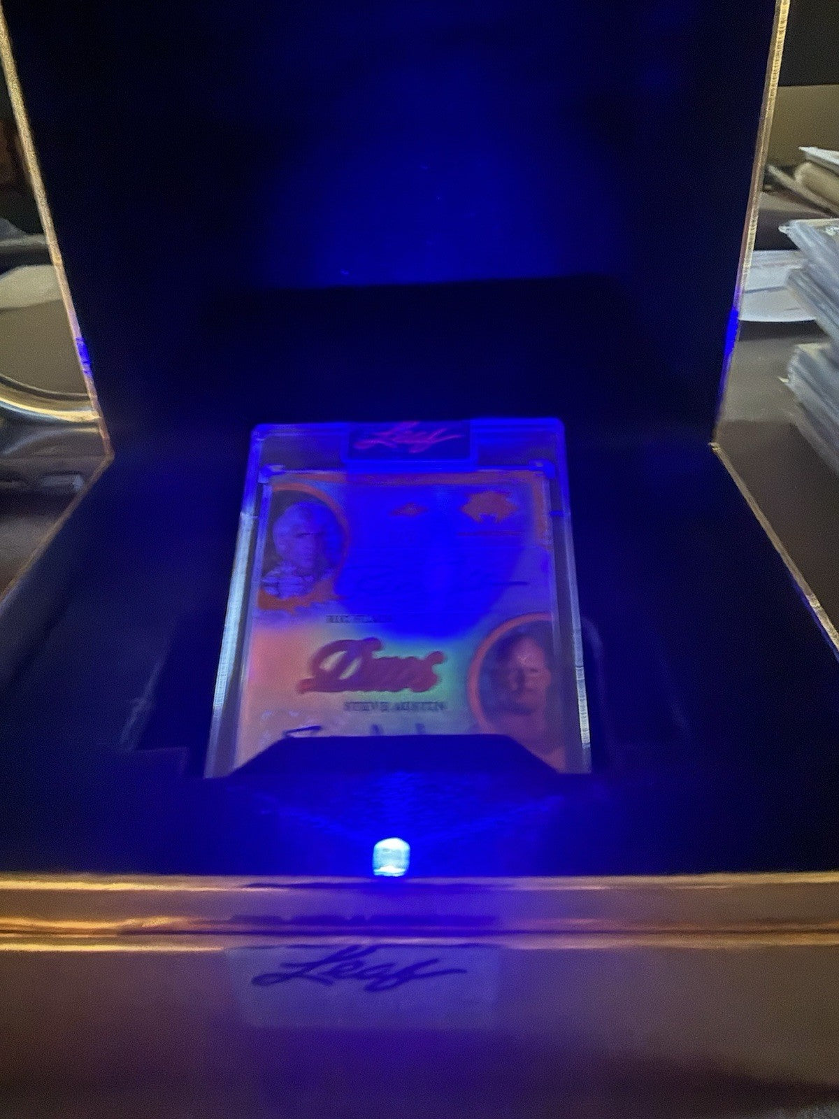 2026 Leaf Magnificent Orange Dual Auto 1/5 !Ric Flair And Steve Austin!