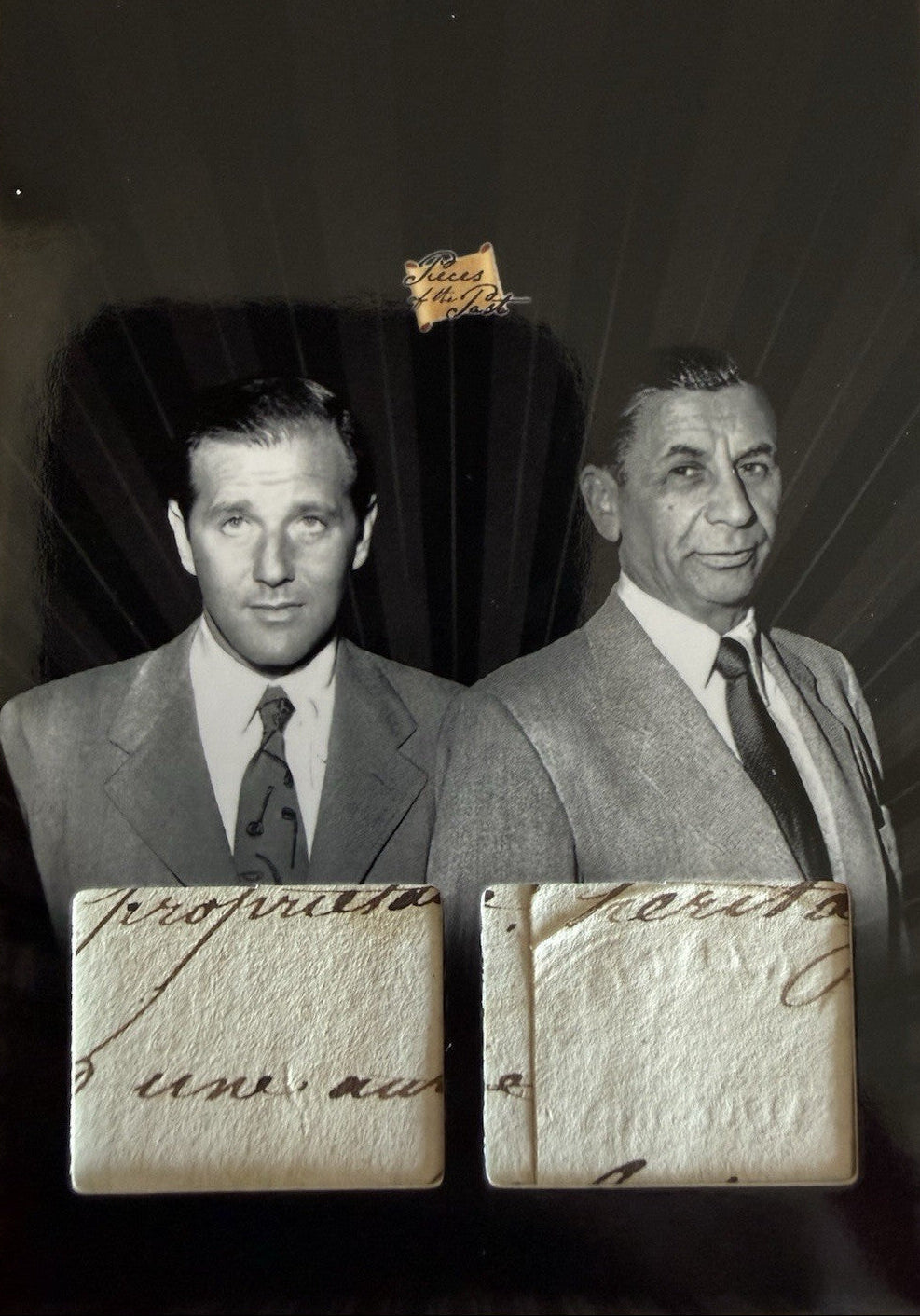 2025 Pieces of the Past Roaring 20’s Bugsy Siegel/Meyer Lansky Dual Handwritten