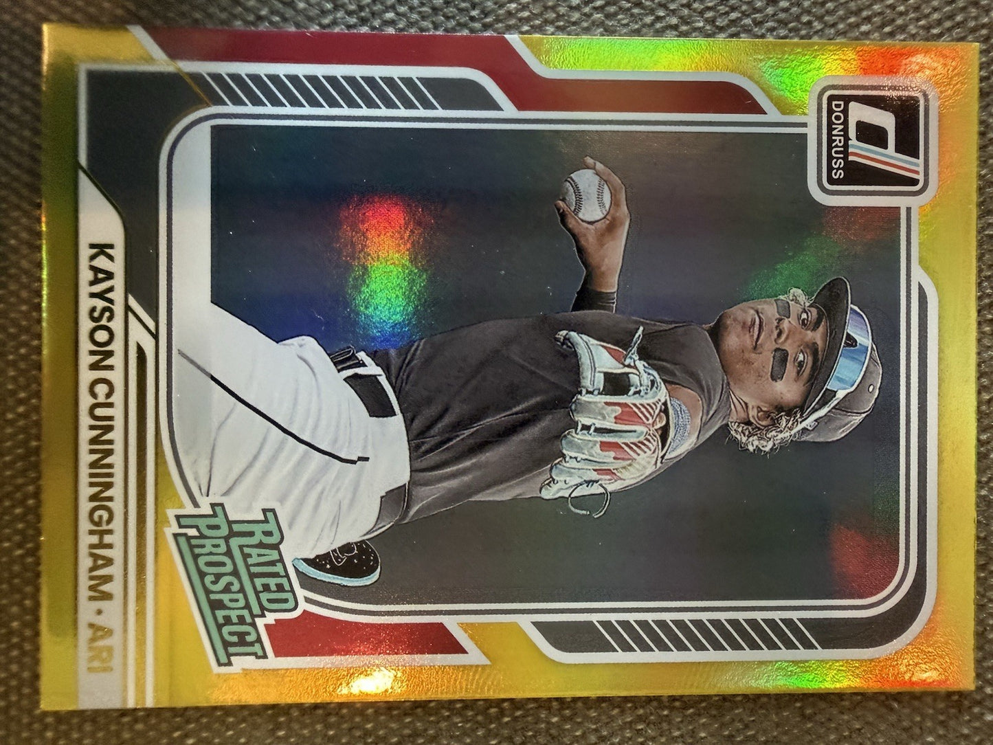 2026 Donruss Baseball Kayson Cunningham donruss optic rated prospect 1/10