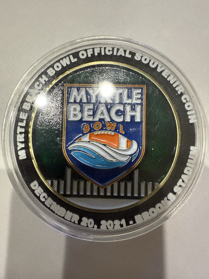 Inaugural Myrtle Beach Bowl Game Coin 2021