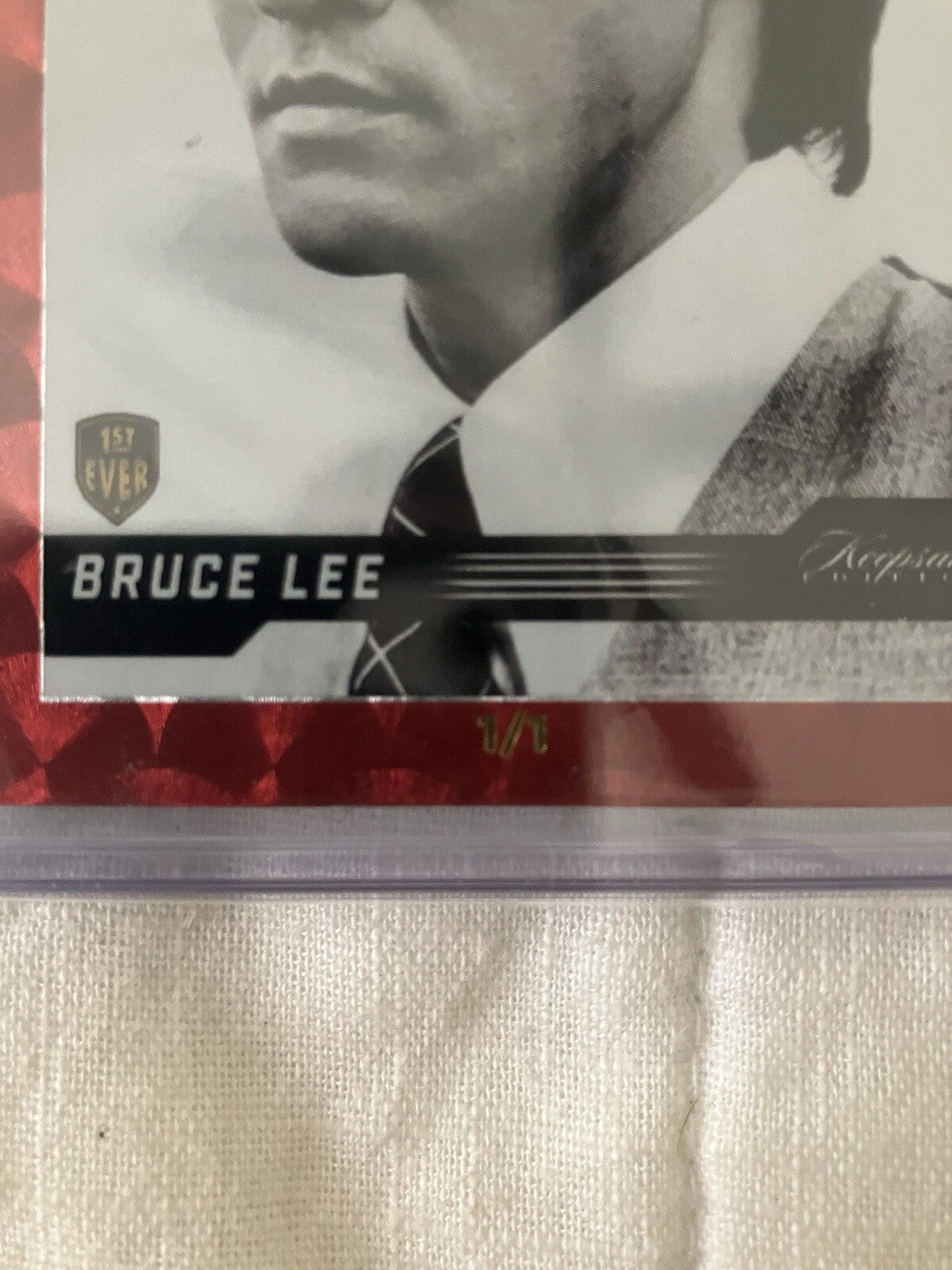 Bruce Lee Super Break Red Foil 1/1