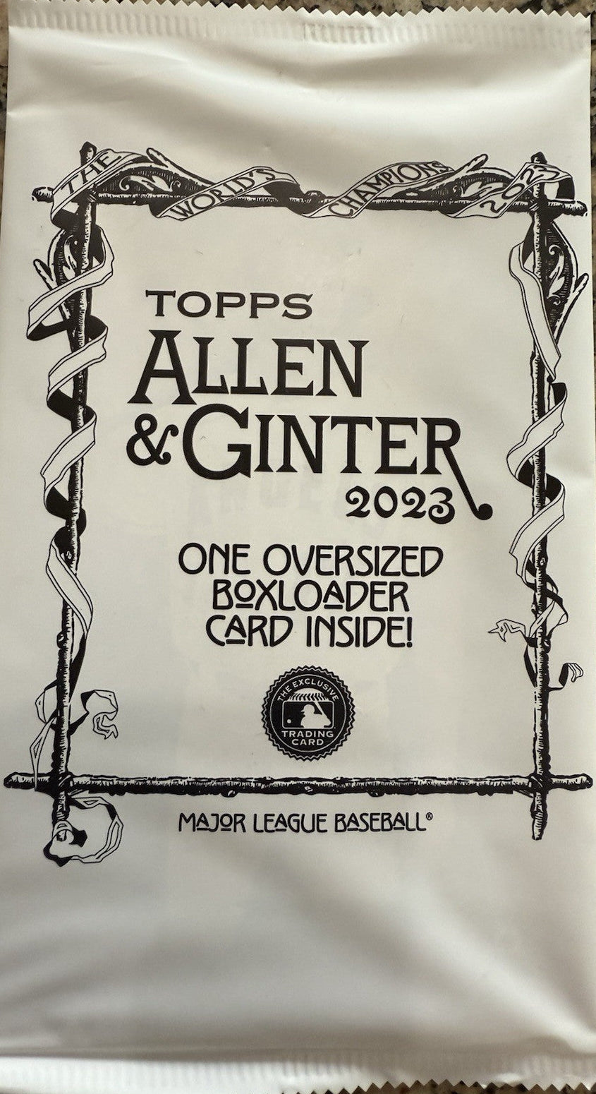 2023 Topps Allen and Ginter Oversized BoxLoader Topper Pack SEALED Unopened