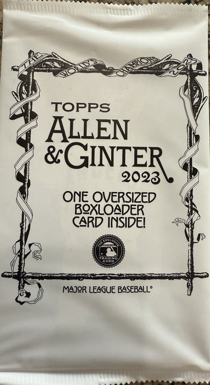 2023 Topps Allen and Ginter Oversized BoxLoader Topper Pack SEALED Unopened