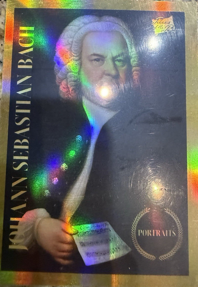 2024 Pieces Of The Past Johann Sebastian Bach Gold Foil  Parallel /10