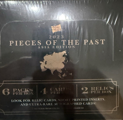 2023 Pieces of the Past Asia Edition Factory Sealed Hobby Box