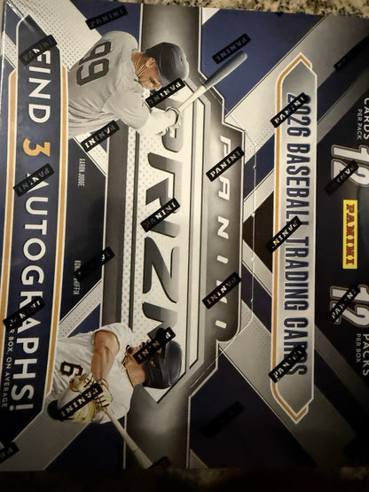 2026 Panini Prizm Baseball MLB Factory Sealed Hobby Box