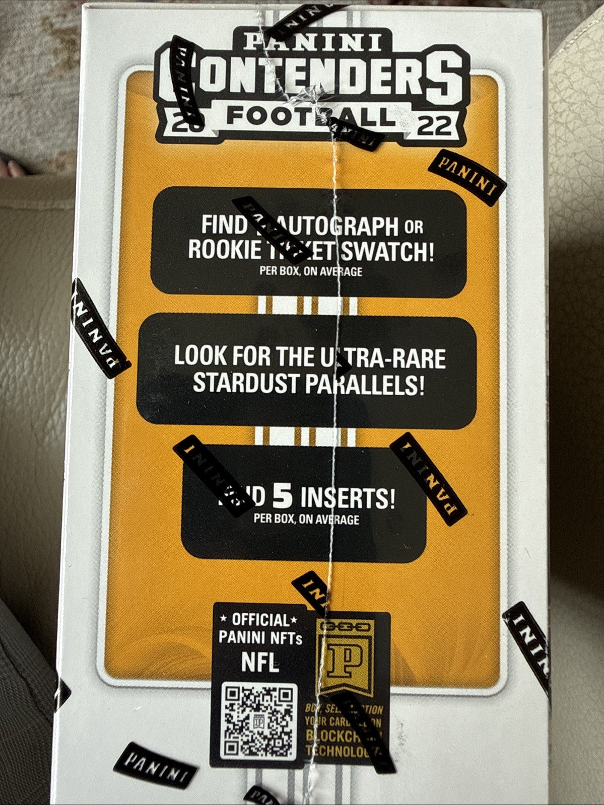 2022 Panini Contenders Football Sealed 5 Pack Blaster Box 40 Cards 1 Hit Per Box