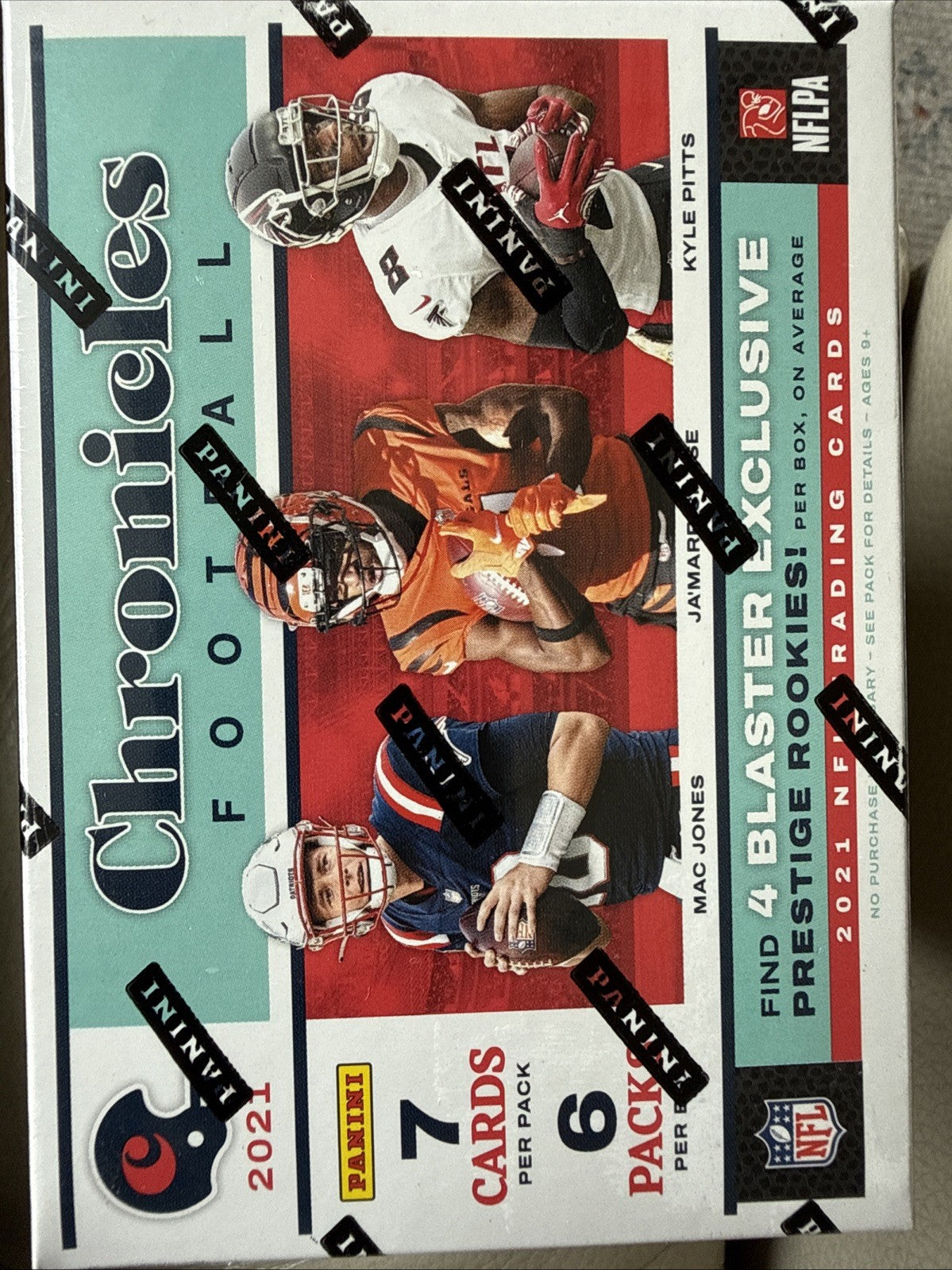 Panini 2021 Chronicles Football NFL Blaster Box 1 Box 42 Cards Base Set