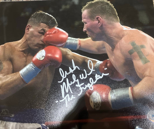 "Irish" Micky Ward Boxing Autograph