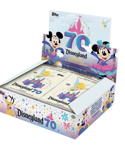2025 Topps Disneyland 70th Anniversary 12 Hobby Box Sealed Case